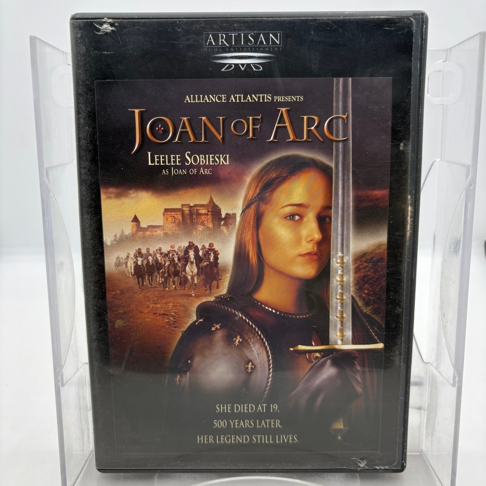Joan of Arc DVD 1999 Leelee Sobieski Artisan Home Entertainment Historical Drama